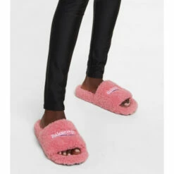 Balenciaga Furry Faux Shearlings Slides -Balenciaga Sportswear unnamed file 1914