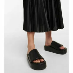 Balenciaga Rise Leather Platform Slides 8 Balenciaga Rise Leather Platform Slides -Balenciaga Sportswear unnamed file 1941