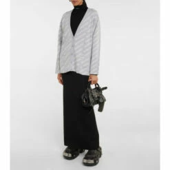 Balenciaga Logo Cotton-blend Cardigan