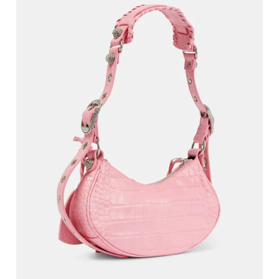 Balenciaga Le Cagole XS Leather Shoulder Bag 3 Balenciaga Le Cagole XS Leather Shoulder Bag - Image 3