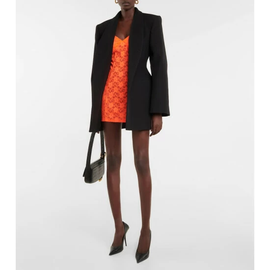 Balenciaga BB Lace Minidress 1 Balenciaga BB Lace Minidress