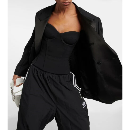 Balenciaga Strapless Corset Cropped Top 3 Balenciaga Strapless Corset Cropped Top - Image 3