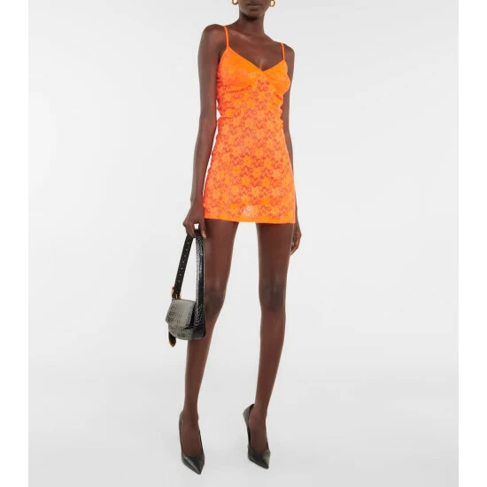 Balenciaga BB Lace Minidress 4 Balenciaga BB Lace Minidress - Image 4