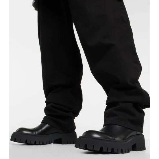 Balenciaga Tractor Leather Chelsea Boots 3 Balenciaga Tractor Leather Chelsea Boots - Image 3