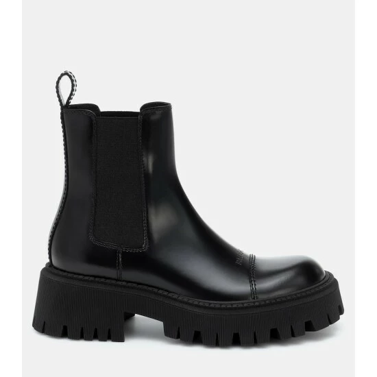 Balenciaga Tractor Leather Chelsea Boots 4 Balenciaga Tractor Leather Chelsea Boots - Image 4