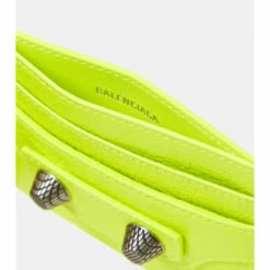 Balenciaga Le Cagole Leather Card Holder