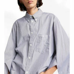 Balenciaga Striped Cotton Poplin Shirt -Balenciaga Sportswear unnamed file 2120