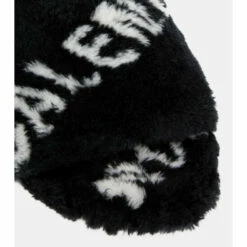 Balenciaga Logo Faux Fur Sandals -Balenciaga Sportswear unnamed file 2130