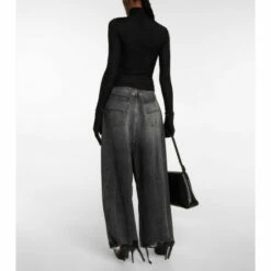 Balenciaga Floral Lace Mockneck Gloved Top -Balenciaga Sportswear unnamed file 2152