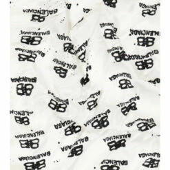 Balenciaga BB Logo Jacquard Silk Scarf -Balenciaga Sportswear unnamed file 222