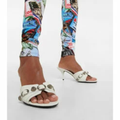 Balenciaga Cagole Leather Mules -Balenciaga Sportswear unnamed file 2236