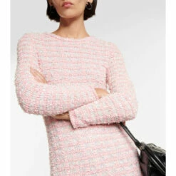 Balenciaga Tweed Maxi Dress 7 Balenciaga Tweed Maxi Dress -Balenciaga Sportswear unnamed file 2241