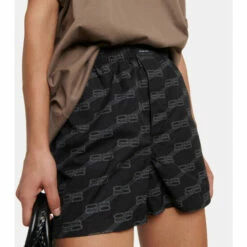Balenciaga BB Printed Cotton Shorts -Balenciaga Sportswear unnamed file 2251