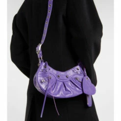 Balenciaga Le Cagole XS Leather Shoulder Bag