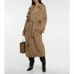 Balenciaga Towel Cotton Terry Trench Coat