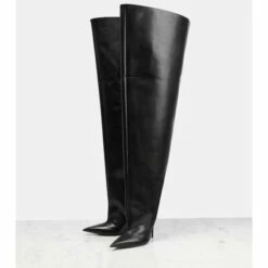 Balenciaga Waders Leather Over-the-knee Boots 8 Balenciaga Waders Leather Over-the-knee Boots -Balenciaga Sportswear unnamed file 23