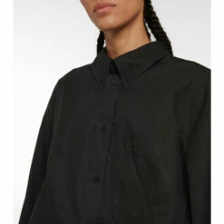 Balenciaga Swing Twisted Cotton Shirt 6 Balenciaga Swing Twisted Cotton Shirt -Balenciaga Sportswear unnamed file 2314