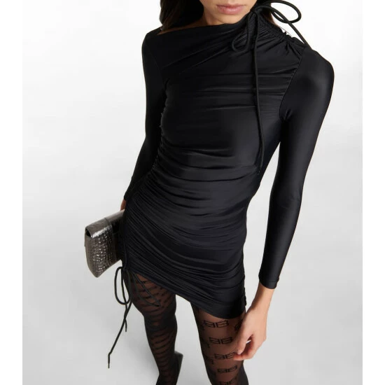 Balenciaga Ruched Minidress 5 Balenciaga Ruched Minidress - Image 5