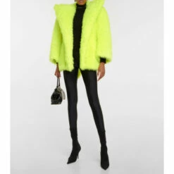 Balenciaga Faux Fur Jacket
