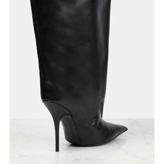 Balenciaga Waders Leather Over-the-knee Boots 5 Balenciaga Waders Leather Over-the-knee Boots - Image 5