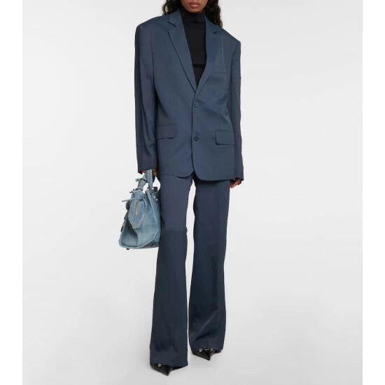 Balenciaga High-rise Straight Pants 1 Balenciaga High-rise Straight Pants