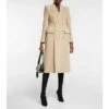 Balenciaga Hourglass Wool And Alpaca Wool Coat