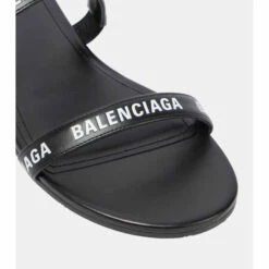 Balenciaga Round Leather Slides -Balenciaga Sportswear unnamed file 2499