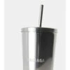 Balenciaga Logo Stainless Steel Travel Cup