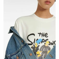 Balenciaga X The Simpsons TM & © 20th Television Cotton T-shirt -Balenciaga Sportswear unnamed file 2502