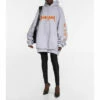 Balenciaga Metal Oversized Cotton Hoodie