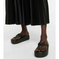 Balenciaga Leather Platform Thong Sandals -Balenciaga Sportswear unnamed file 2510