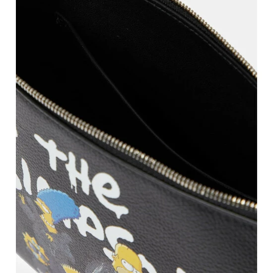 Balenciaga X The Simpsons TM & © 20th Television Leather Pouch 2 Balenciaga X The Simpsons TM & © 20th Television Leather Pouch - Image 2