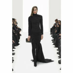 Balenciaga Ruched Asymmetric Minidress -Balenciaga Sportswear unnamed file 2530