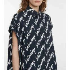 Balenciaga Logo Cotton Poplin Midi Dress -Balenciaga Sportswear unnamed file 2570