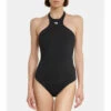 Balenciaga Sporty B Halterneck Swimsuit