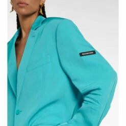 Balenciaga Twill Blazer 7 Balenciaga Twill Blazer -Balenciaga Sportswear unnamed file 2584