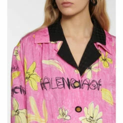 Balenciaga Reversible Printed Shirt Dress -Balenciaga Sportswear unnamed file 2598