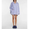 Balenciaga Pinstriped Cotton Pajama Top
