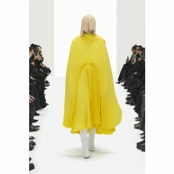 Balenciaga Pleated Crêpe Gown -Balenciaga Sportswear unnamed file 2622