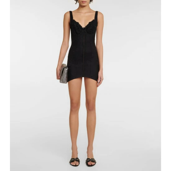 Balenciaga Lace Corset Minidress 5 Balenciaga Lace Corset Minidress - Image 5
