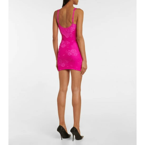 Balenciaga Lingerie Lace Minidress 2 Balenciaga Lingerie Lace Minidress - Image 2