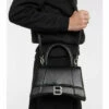 Balenciaga Hourglass Small Leather Shoulder Bag