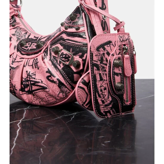 Balenciaga Le Cagole Mini Leather Shoulder Bag 5 Balenciaga Le Cagole Mini Leather Shoulder Bag - Image 5