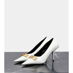 Balenciaga Square Knife BB Croc-effect Leather Pumps -Balenciaga Sportswear unnamed file 278