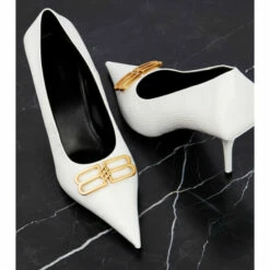 Balenciaga Square Knife BB Croc-effect Leather Pumps -Balenciaga Sportswear unnamed file 279