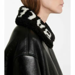 Balenciaga Logo Shearling And Leather Jacket -Balenciaga Sportswear unnamed file 2807