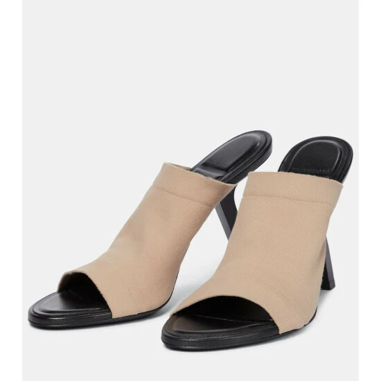 Balenciaga Stretch Knit Sandals 4 Balenciaga Stretch Knit Sandals - Image 4