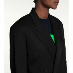 Balenciaga Double-breasted Stretch-wool Blazer -Balenciaga Sportswear unnamed file 2852