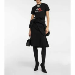 Balenciaga Slim-fit Cotton-jersey T-shirt