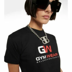 Balenciaga Slim-fit Cotton-jersey T-shirt -Balenciaga Sportswear unnamed file 2868